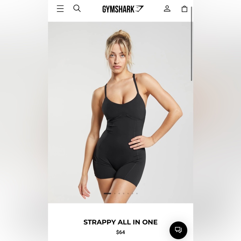 Gymshark - Strappy all in one bodysuit